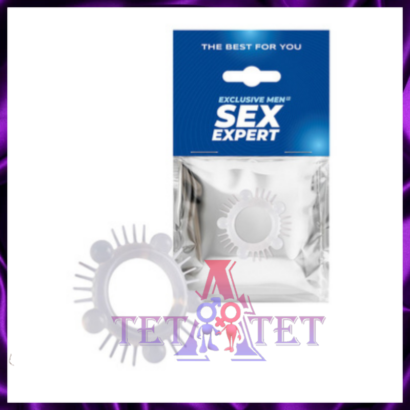 Комплект насадок для продления полового акта Sex Expert, 3 шт.